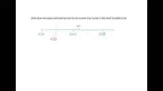 Finding Upper and Lower bounds of a number rounded to 2sf