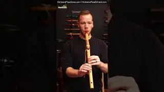 Positive Life with Alaskan Yellow Cedar Native American Flute in Mid A - Falcon Flute by Dana Ross