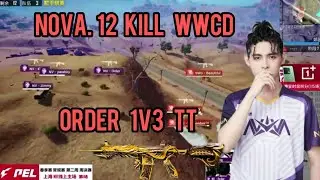 NV (POV) 12 Kill WWCD Order 1v3 TT PEL 2022 spring split 🔥