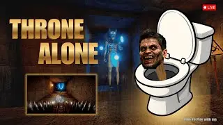 Throne Alone Gameplay 😯| Brutal Commode Game
