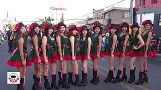 Banda Municipal de Santa Tecla en el  Desfile del Correo 2022. Santa Tecla. La Libertad.