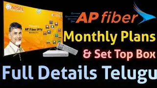 Ap Fiber Monthly Plans And Full Review || Ap Fiber Net Total Monthly Plans Full Details