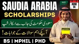 Fully Funded Scholarships in Saudi Arabia for Pakistani students | 2025-2026 Guide 🇸🇦 | Part 2