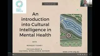 INTRODUCTORY WEBINAR CULTURAL INTELLIGENCE IN MENTAL HEALTH CARE