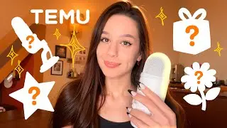 Що я замовила ВИКЛЮЧНО для АСМР? Покупки з сайта Temu (український asmr - розпаковка)