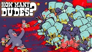 100 Dudes Vs. 13 Polar Bears! - HOW MANY DUDES?