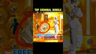 New Criminal Ring Event Free Fire | golden criminal bundle | free fire new event | ff new event