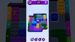 Color Block Jam Level 346 Solution Walkthrough#colorblockjam #gaming #games #colorblockjamgame #game