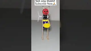 Robot kaise banaye/science project/mini robot #viral #shortvideo #craft #toys #experiment #shortfeed