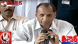 Governor Narasimhan Speech After Inspecting Kaleshwaram Irrigation Project | Teenmaar News | V6 News