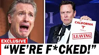 California In COMPLETE MELTDOWN After Tesla Announced To Leave The State!