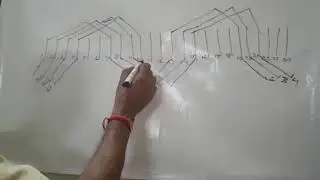 EE-304 Developed Winding diagram using wave winding by Abhay Kr Sinha