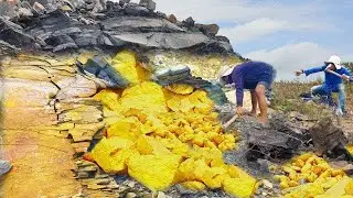 Top Five Videos Mountain Gold! Searching & Dig Gold Underground Found Big Miner