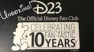 Wednesdays in Wonderland | Unboxing D23 Gold Member Gift (AKA - More Disney Pins!!)
