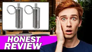 YUSUD 2 Pack Permanent Match Infinity Lighter Review | Waterproof Reusable Keychain Multitool