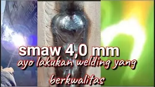 rahasia fillpas 5G rod 4,0 mm #smaw#fillpass#weldtube#tutorial #welder #5g