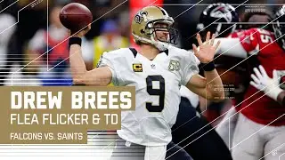 Flea Flicker Bomb Sets Up Drew Brees TD Pass to Coby Fleener | Falcons vs. Saints | NFL