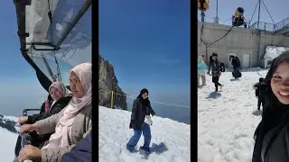 Touching Snow at Mount Titlis ❄️ | Switzerland Vlog 🇨🇭