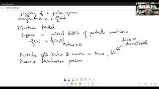 stochastic processes 1 Einstein diffusion