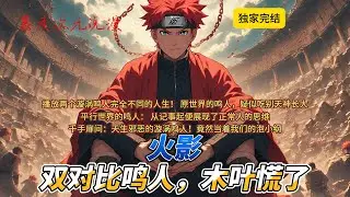 🔥《火影：双对比鸣人，木叶慌了！》3 | 原世界的鸣人，疑似吃别天神长大。 从人人厌恶的吊车尾狐妖，成为人人敬畏的七代目火影。#穿越 #爽文 #動漫 #火影忍者 #有声小说 #鸣人 #玄幻 #木叶