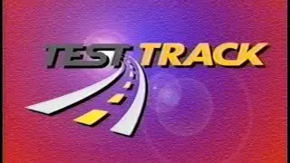 Disney Cast Member Preview Test Track Promo Walt Disney World (1999)
