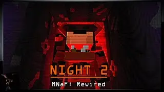 Mine Nights at Freddy&rsquo;s Rewired | Night 2 | FNaF Minecraft Roleplay | (read desc.)