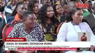 Siasa za Kiambu zachaha kanisani Ruiru, Mbunge Alice Ng'ang'a na Gavana Wamatangi wakionyesha ubabe