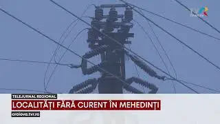 LOCALITĂŢI FĂRĂ CURENT &Icirc;N MEHEDINȚI