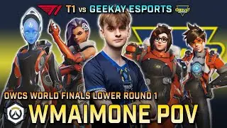 [ WMaimone ] The Hidden Blade on Echo | T1 vs Geekay Esports | OWCS World Finals Lower Round 1