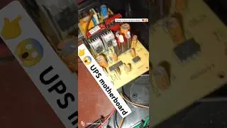 UPS 😱 motherboard 12v DC voltage 230v AC voltage connect #viralvideo #subscribers