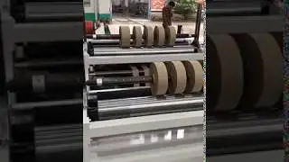 high precise narrow paper strip slitting machine, cortadora de papel, machine &agrave; refendre le papier
