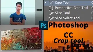 Crop and Slice Tool | Adobe Photoshop CC Bangla Tutorial | Tech-it