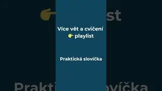 Jak ř&iacute;ct &bdquo;spěch&aacute;m&ldquo; anglicky? &ndash; To be in a hurry | Slov&iacute;čko dne 8 | Shorts