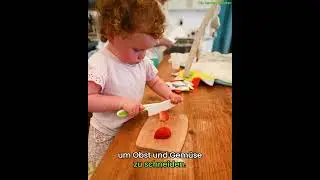 Kindersicheres K&uuml;chenset nach Montessori - Sicheres Kochen f&uuml;r Kinder
