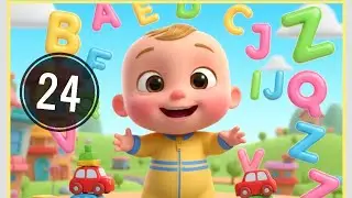 Learn Alphabet A to Z 🎶 | Cute Baby Cartoon | ABC for Toddlers@BeckmanToons #abcd #abc 