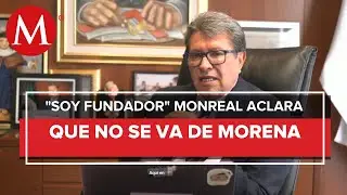 Ricardo Monreal habla sobre su futuro en Morena