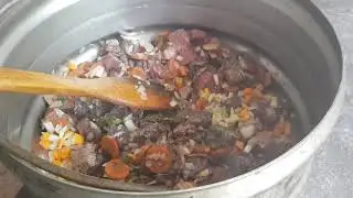 Srneći gula&scaron; priprema