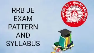 railway je exam pattern and syllabus civil/electrical/ mechanical engineer #rrbexampattern