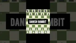 mind blowing danish gambit explained! #chess #shorts #viral