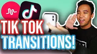 TIK TOK TRANSITIONS TUTORIAL! (Multiple Phone/Techno, 360 Spin + MORE!) *NEW*