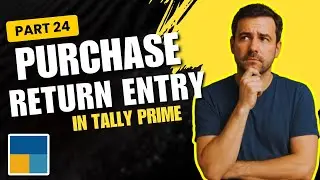 Don't do mistake | Purchase Return Entry in Tally Prime | Easy Step-by-Step Tutorial | Part - 24
