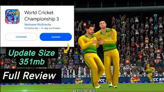 Wcc3 New Update Full Review | New Features, Gameplay Review | Wcc3 New Update Today