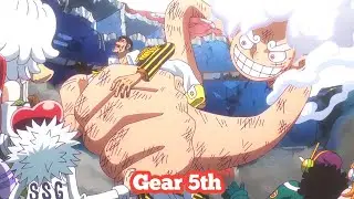 Luffy Awakens Gear 5 Giant Form vs Kizaru! | One Piece Egghead Battle Episode 1126