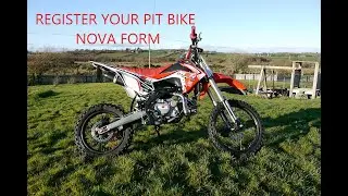 How to Register Your Pit Bike in 2021 - NOVA Section