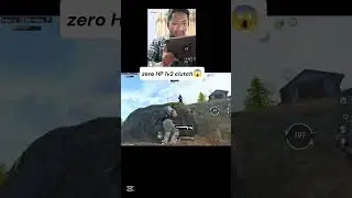 Zero hp clutch😯 #pubgmobile #pubg #bgmi #pubg1vs1 #mobilegame #1v1never #1v2clutch #shorts