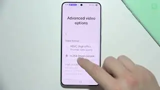 Samsung S25: How to Change Video Format (HEVC or H.264)