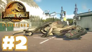 Injured Dinosaur!!! Washington Mission!!! Jurassic World Evolution 2 Campaign Walkthrough - Part 2