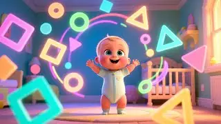 Magic Shapes Learn Day 🔺✨ | Fun Kids Song | Playful Nursery Rhyme