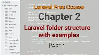 Laravel Free Course Chapter 2 Laravel Folder Structure : Part 1