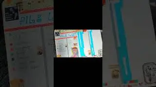 Трекеры для Ежедневника / Идеи оформления Bullet Journal #short  #bulletjournal #art #bujo